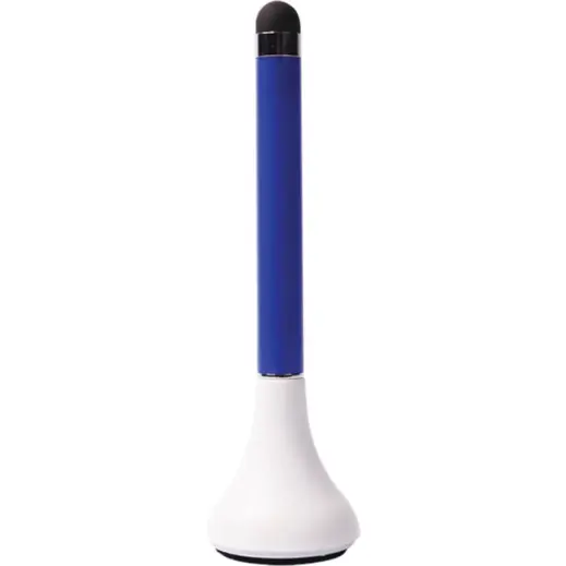 Standing Pen with Stylus and Screen Cleaner Blue